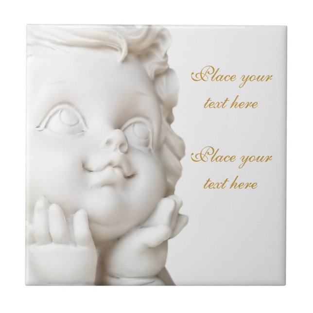 White Angel Tile (Front)