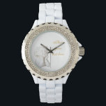 White Angel Watch<br><div class="desc">Sculpture of a lovely Cupid. Space for your love message beside it.   Useful for celebrations and events like wedding,  anniversary,    Valentine's day.</div>