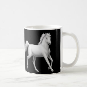 White Arabian Horses Mug
