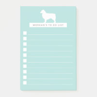 White Aussie | Personalised To Do List | Aqua