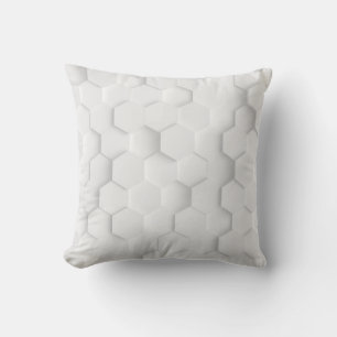 White background texture. 3d illustration, 3d ing. cushion