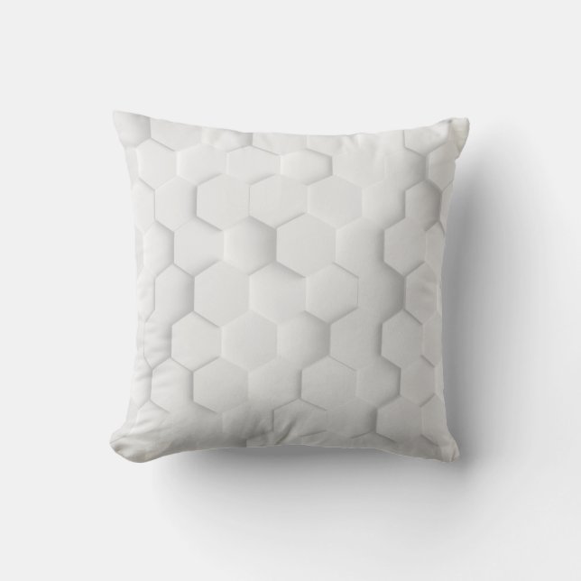 White background texture. 3d illustration, 3d ing. cushion (Front)