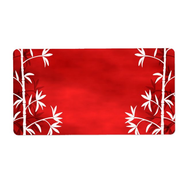 White bamboo red (Front)