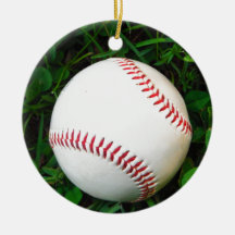 White Baseball with Red Stitching