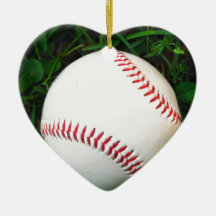 White Baseball with Red Stitching