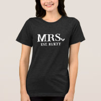 White Bat Goth Mrs Established Wedding Date