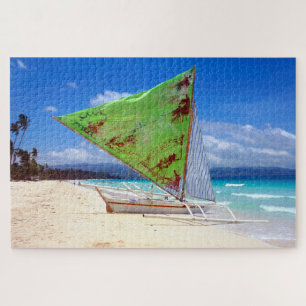 White Beach, Boracay. Jigsaw Puzzle