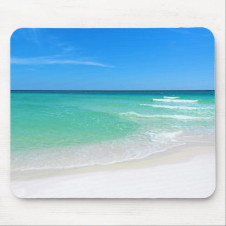 White Beach Mousepad