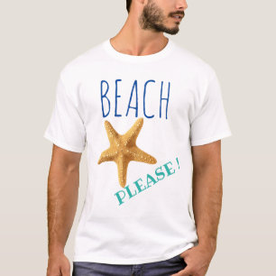 White Beach Please ! Starfish T-Shirt