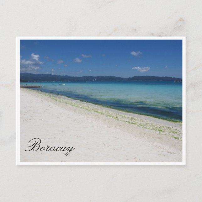 white beach sands postcard (Front)