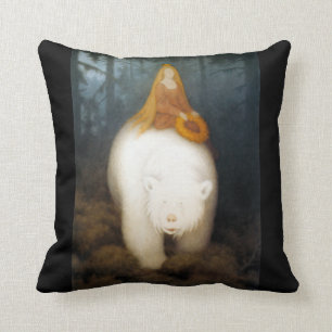 White Bear King Valemon Cushion