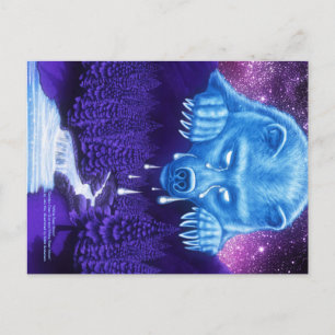 White Bear Moon Postcard