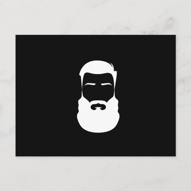 White Beard Postcard (Front)