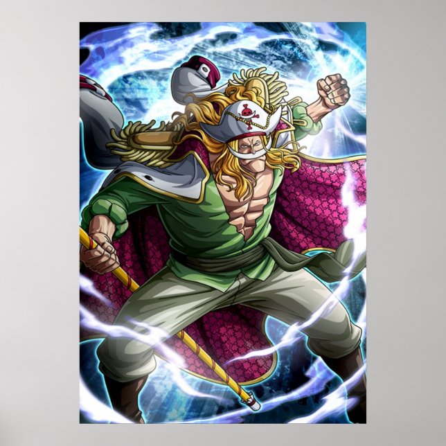 White beard poster (Front)