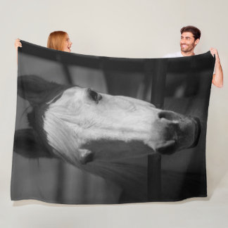 WHITE BEAUTY FLEECE BLANKET