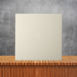 white beige Plain Solid Colour Ceramic Tile