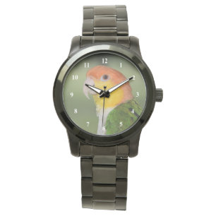 White Bellied Caique Parrot Outdoors Watch