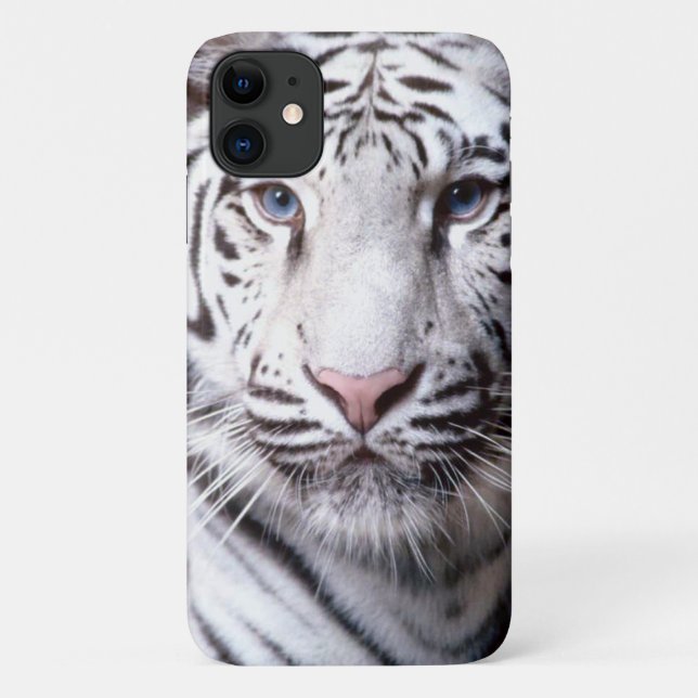 White Bengal Tiger Photography Case-Mate iPhone Case (Back)