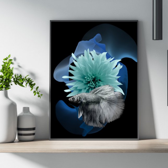 White betta poster (Creator Uploaded)