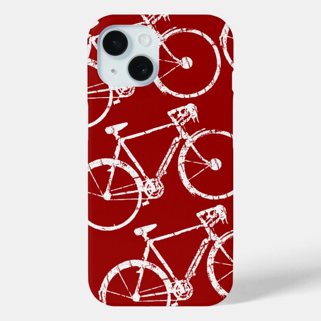 white bicycle Case-Mate iPhone case (Back)