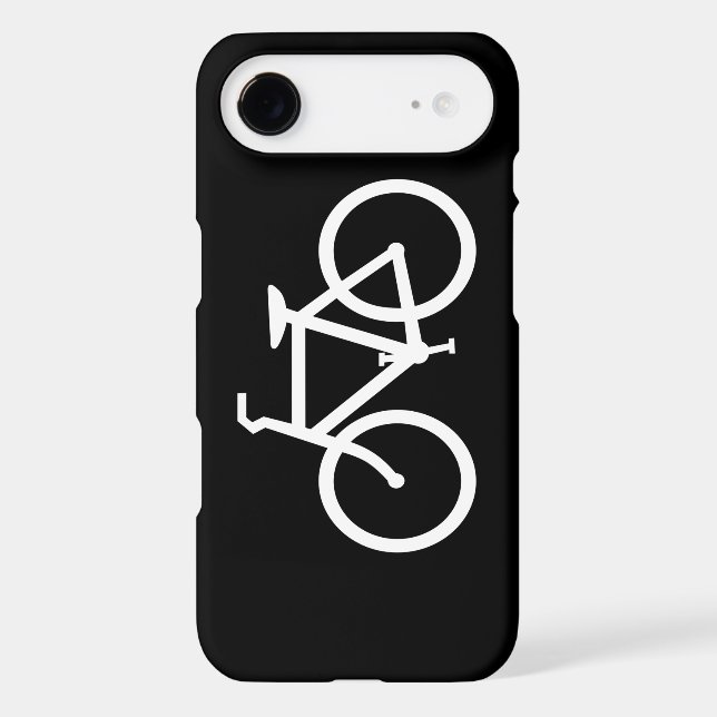 White Bike Route Case-Mate iPhone Case (Back)