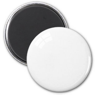 White billiard ball fridge magnet