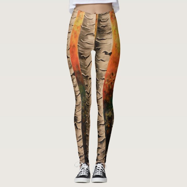 White Birch leggings (Front)