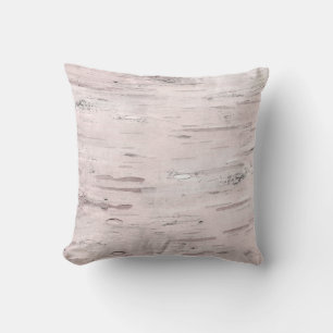White Birch Tree Wood Rustic Barn Cushion