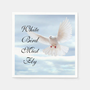 White Bird Napkin