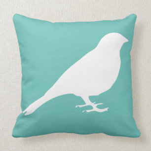 White Bird Pillow