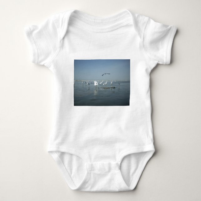 White birds featehres hakuna matata.JPG Baby Bodysuit (Front)