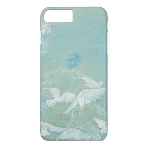 White Birds Flying Through Blue Sky iPhone 8 Plus/7 Plus Case
