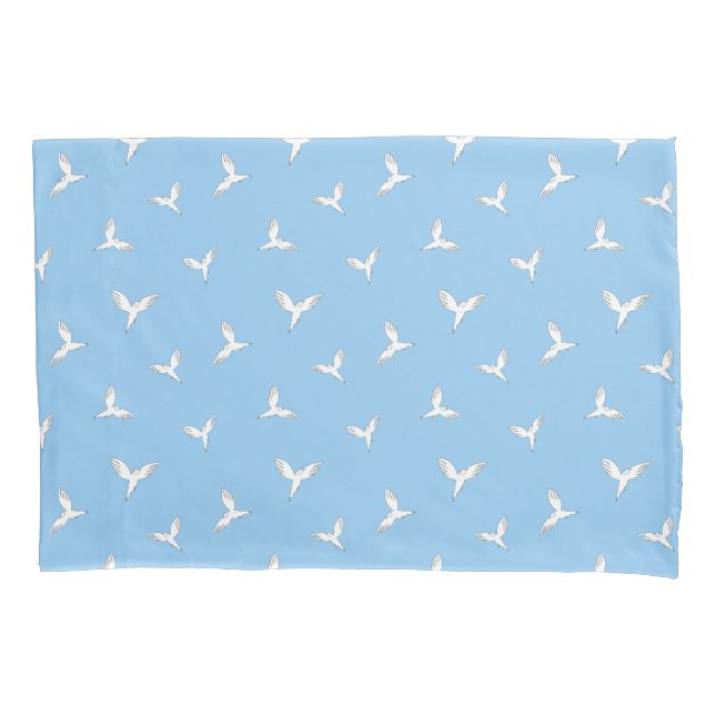 White birds. pillowcase (Front)