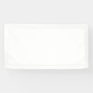 White Black Classic Minimalist Event Welcome Banner