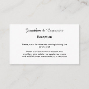 WHITE BLACK DIAMOND PATTERN ENCLOSURE CARD