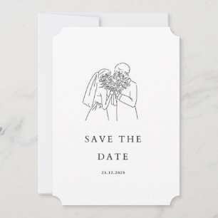 White & Black Minimal Invitation2025 Invitation