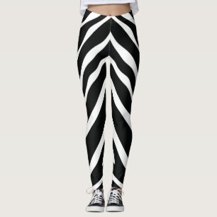 white black pitna leggings