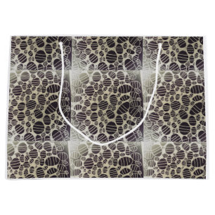 white black yaei patterns will change your life large gift bag