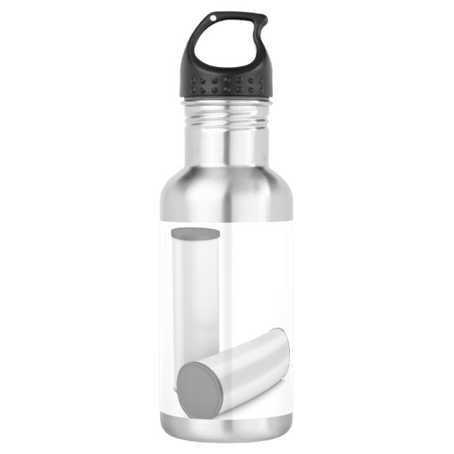 White blank tin cans 710 ml water bottle (Front)