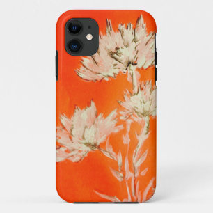 White Blooms Phone Cases