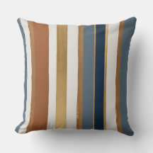 White blue gold and copper stripes