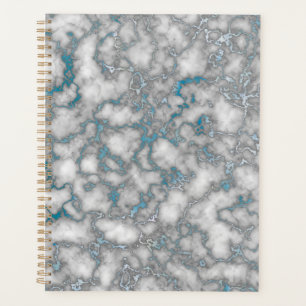 White Blue Marble Planner