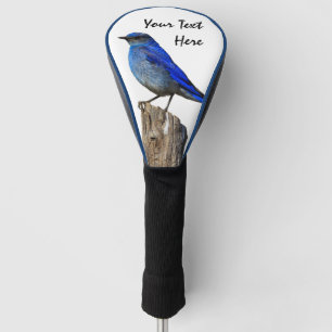 White Bluebird Golf Head Cover