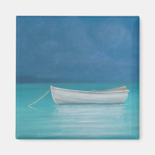 White boat Kilifi 2012 Magnet