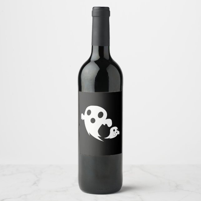 White Boo  Wine Label (Front)