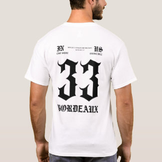 White Bordeaux 33 T-shirt