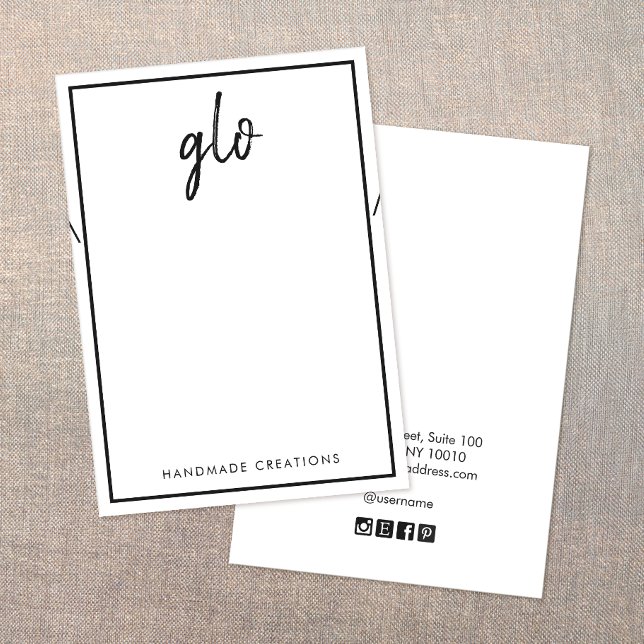 White Border Signature Necklace Bracelet Display (Creator Uploaded)