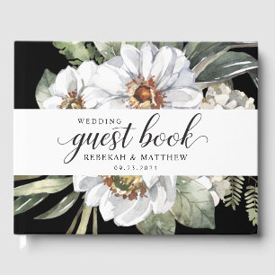 White Botanical Bohemian   Guest book