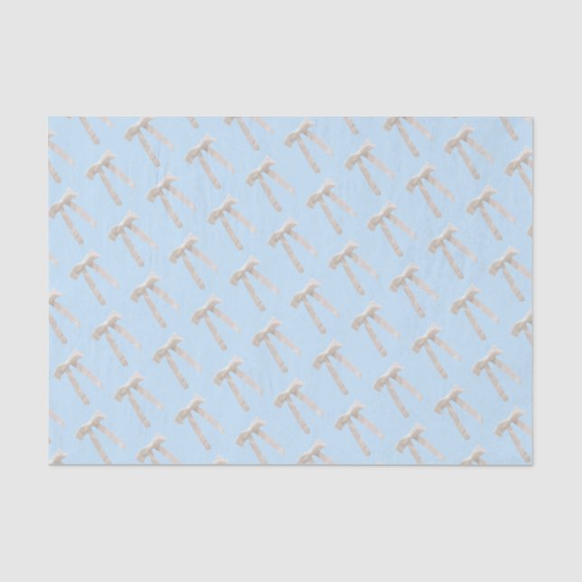 White Bow Luxury Tissue Paper (Front)
