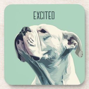 White Boxer Coaster